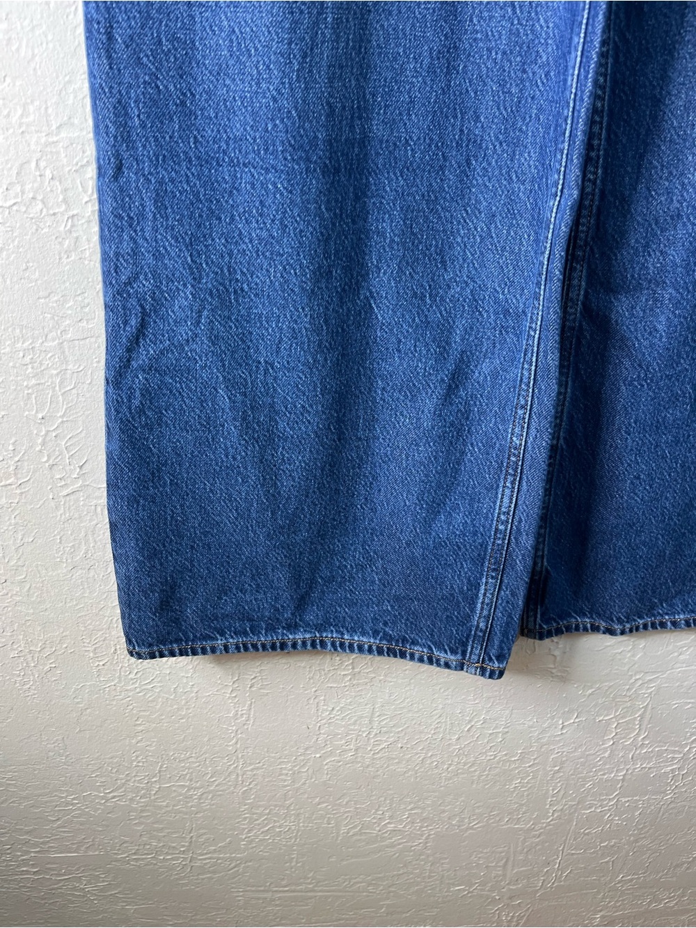 Abercrombie And Fitch Curve Love The Wide Leg High Rise in Blue - Picture 9 of 14